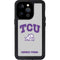 Texas Christian University Horned Frogs Logo Print iPhone 15 Pro Waterproof Case